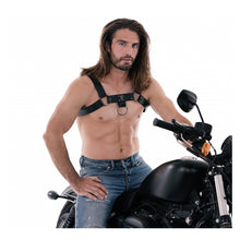 Cargar imagen en el visor de la galería, Arnés adornado con pinchos y calaveras