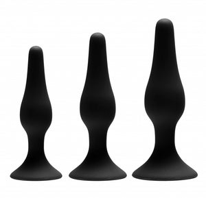 3 Piece Silicone Anal Trainer Set
