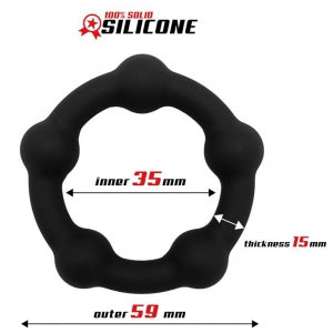 Bead silicone cockring