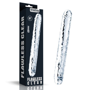 Love Toy Flawwles Clear Double Dildo