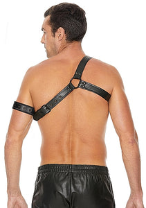 Ouch! Gladiator Harness With Arm Band